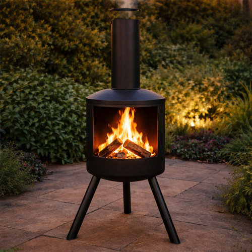 Kct urban chiminea garden - chiminea,