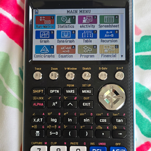 Casio cg50 graphing - fx-cg50,