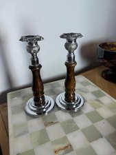 Vintage Chrome and Treen