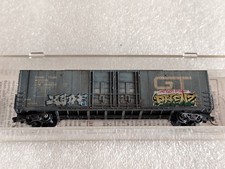 N scale Micro trains line GT 60ft boxcar wagon custom
