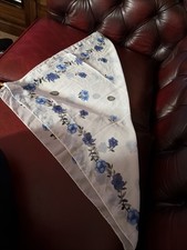 Ladies Scarf With Gold Clasp -