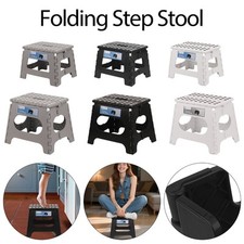 Folding Step Stool Foldable Large 150kg Multi Purpose Heavy Duty Home Kitchen UK