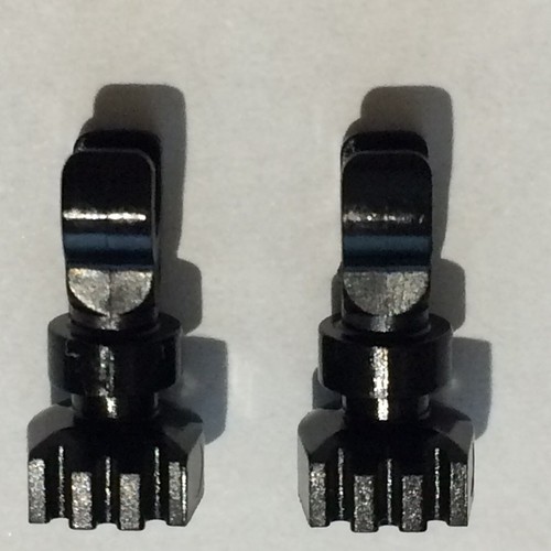 Lego black skeleton leg - black, x