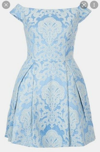 Topshop boutique blue white - blue,