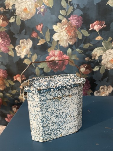 Vintage 1950s enamel french - vintage,