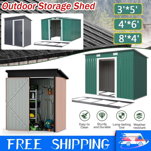 Metal garden shed 8 - 4,,