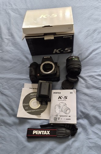 Pentax dslr 3mp with - k-5,