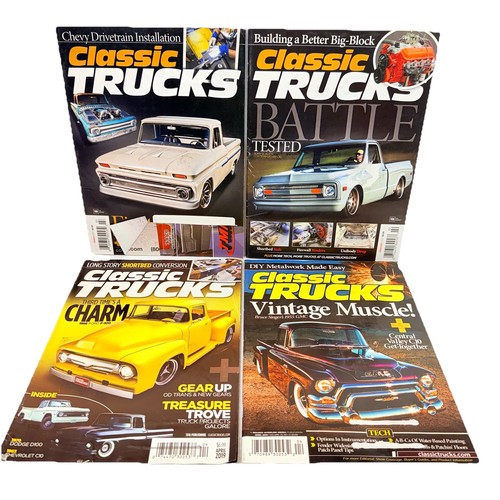 Classic trucks magazines lot - magazines, 4
