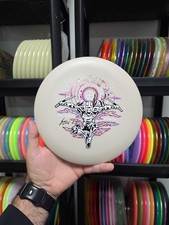 Infinite Discs Glow White