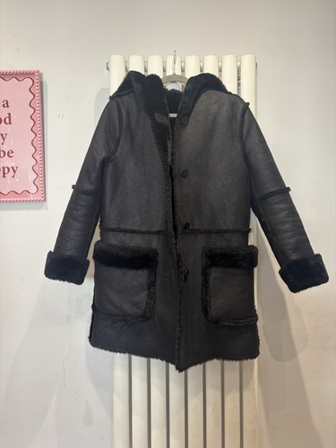 Zara trf black reversible - black, faux