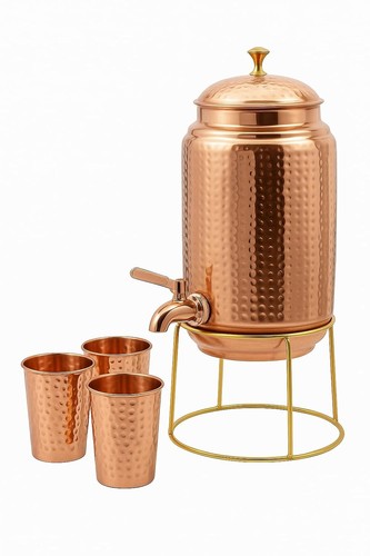 Copper water dispenser - water,
