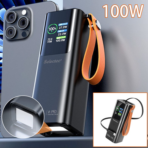 Powerbank 1000000mah 100w - powerbank,