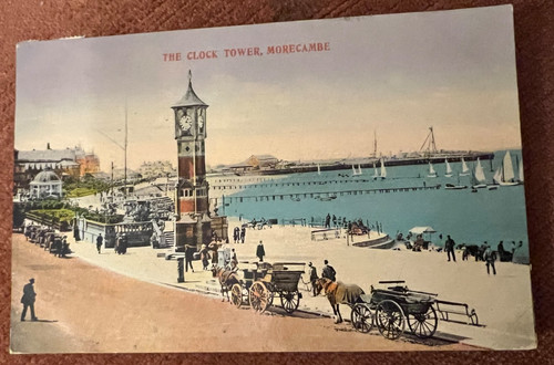 Antique postcard morecambe - antique,
