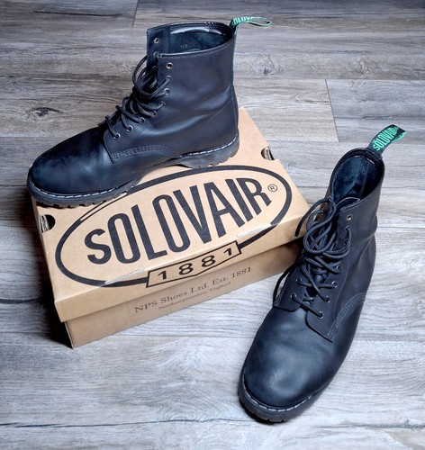 Solovair classic black boots - solovair,