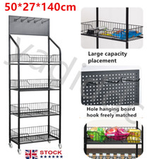 4-Layer Wire Mesh Supermarket
