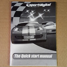 Scalextric Digital 6 Car Powerbase C7030 - The Quick Start Instruction Manual