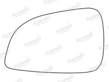 Left Stick-On Mirror Glass For