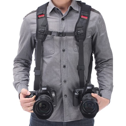 Ztowoto double shoulder camera - shoulder,