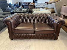 Saxon Chesterfield Brown Real