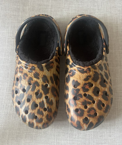 Crocs leopard print - crocs,