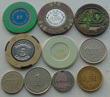 Group Casino Chips, Poker