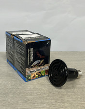 2 X Pet Reptile Far Infrared Ceramic Heating Lamp 100W Bulb 220-240V Heater