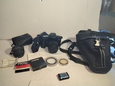 CANON EOS 1000F 35MM  FILM CAMERA AUTOFOCUS WITH 35-80MM 1:4-5.5 LENS BAG &...