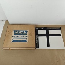 Royal 10x8" PRINT EASEL MASKING FRAME PHOTOGRAPHIC ENLARGING