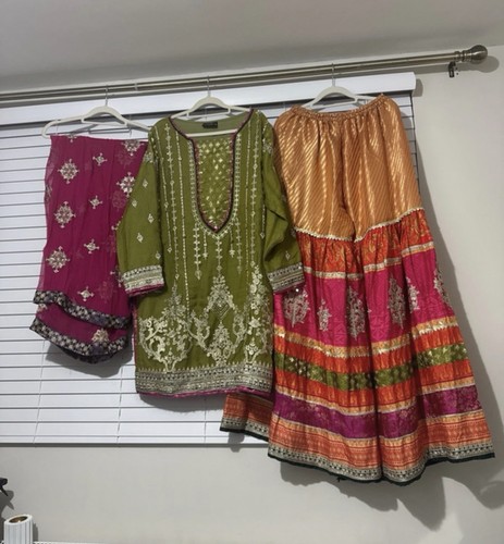 Pakistani mehndi outfit - pakistani, size