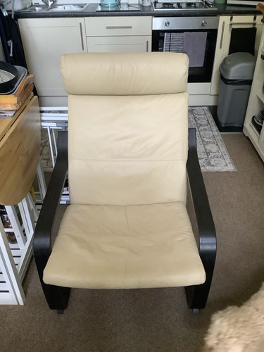 Ikea poang chair with genuine - poang,
