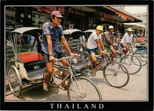 CPM THAILAND Pedicab the slow moving man power tricycles taxi (345135)