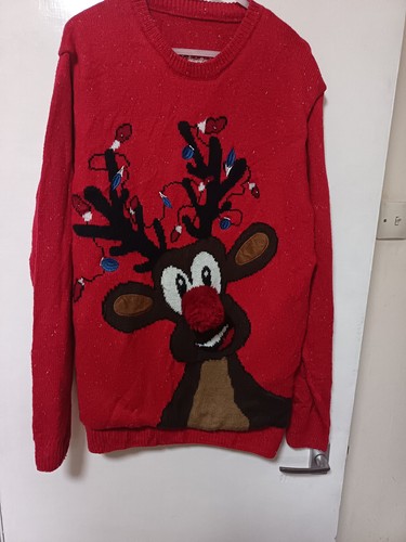 Christmas knitted jumper oh - ,