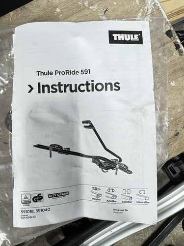 Thule pro ride 591 cycle - pro,