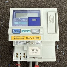 Siemens S2M-550 230 V 50 HZ Made In Uk Electricity Meter With Card Slot  ￼