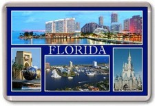 FRIDGE MAGNET - FLORIDA -