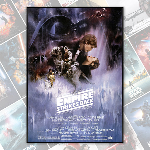 Star wars movie posters - movie, retro