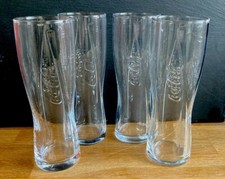 4 X New Coca Cola Coke Glasses