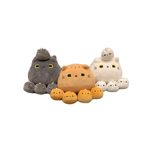 Cat pillow plush - cat,