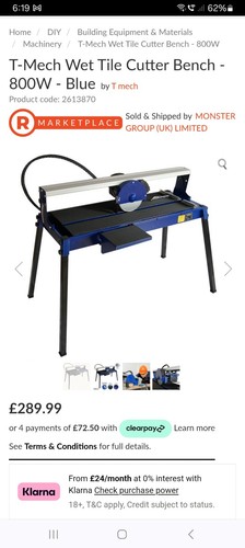 Electric tile cutter - tile,