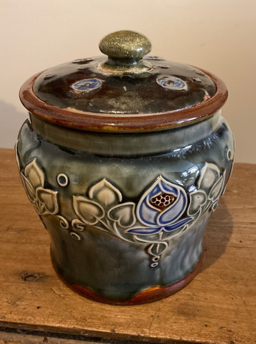 Doulton lambeth lidded - doulton,