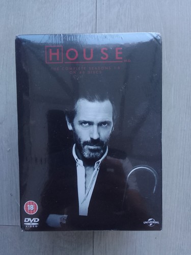 House season complete dvd - 1-8,