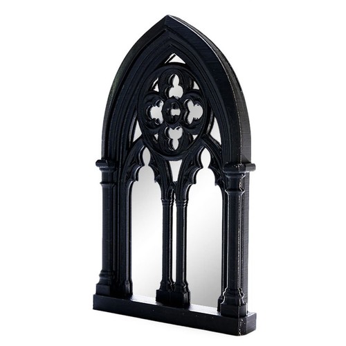 Gothic arch mirror wall decor - gothic,