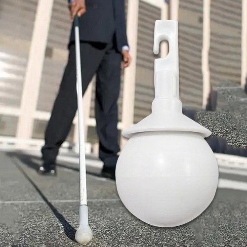 Rolling ball cane - rolling, tip
