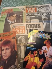 DAVID BOWIE : 5 x Vintage