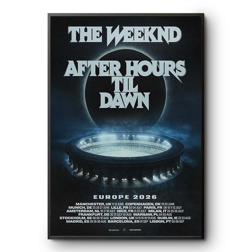 The weeknd poster - the, after