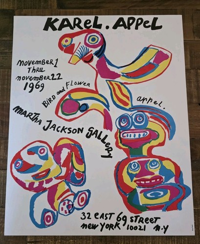 Karel appel original 1969 - original,