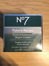 No7 Future Renew Damage Reversal Night Cream. 100% ORIGINAL. 50ml