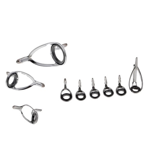 9pcs fishing rod - 9pcs, ring