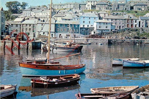Picture postcard mevagissey - picture, postcard: