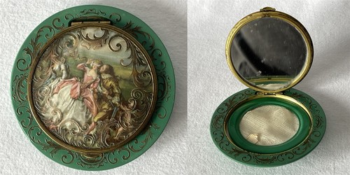 Brass celluloid vintage - brass,